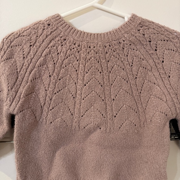 Old Navy- baby girl sweater set in blush pink- size 6-12 month - Picture 3 of 7